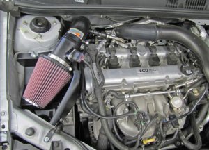 Chevrolet Cobalt SS Performance Air Intake - K&N Engineering - Typhoon Short Ram - `05-`07